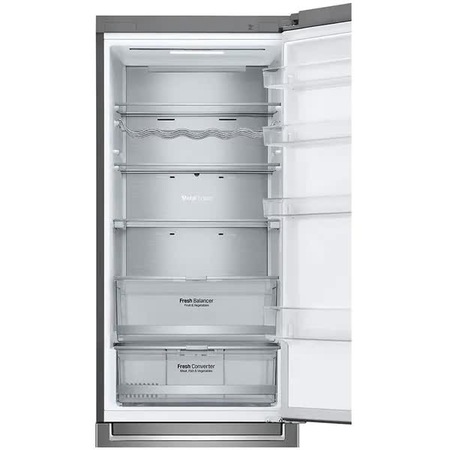Combina Frigorifica LG GBB72SAUCN1, Total No Frost, 384 l, H 203 cm, Clasa C, DoorCooling, SmartThinQ, Gri