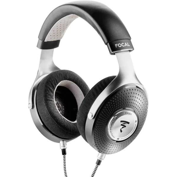 Casti FOCAL Elegia, Cu Fir, Over-Ear, Microfon, Negru-Gri