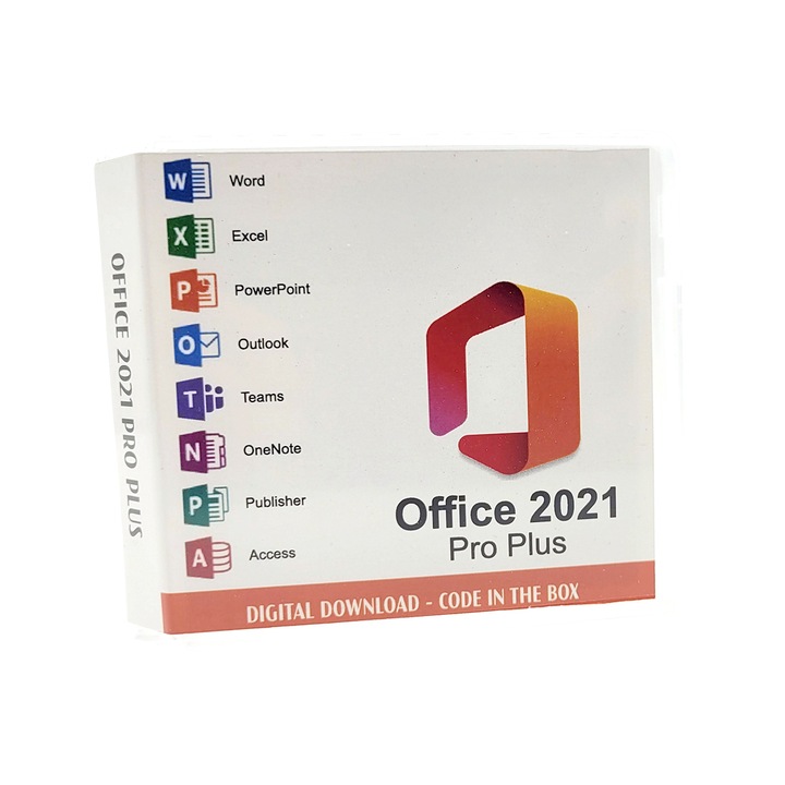 Microsoft Office 2021 PP kód a dobozban (Medialess)