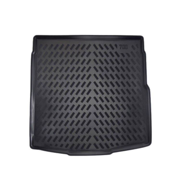 Covor portbagaj tavita premium Volkswagen Passat B8 2015 caroserie berlina, culoarea neagra, material cauciuc, rezistent