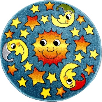 Covor Kolibri Luna si Stele, 67x67 cm, 2300 gr/mp Covor Kolibri Luna si Stele, 67x67 cm, 2300 gr/mp