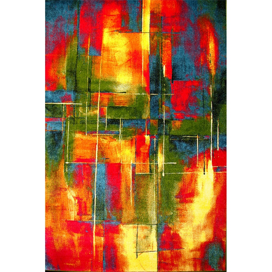 Covor Modern, Kolibri Abstract, 80x150 cm, 2300 gr/mp, 0.8x1.5