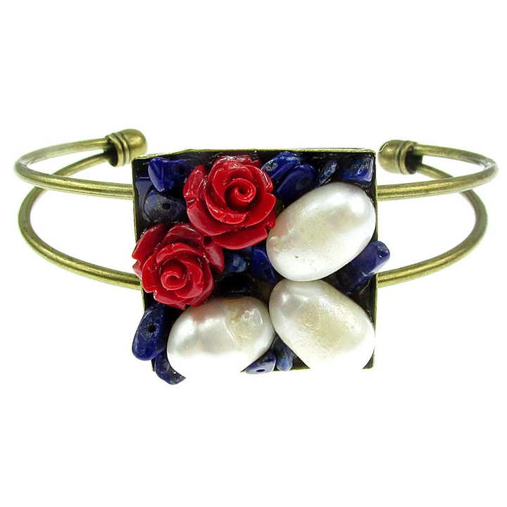 Bratara statement Secret Garden B, GlamBazaar