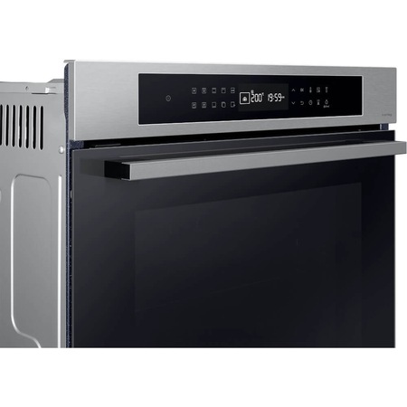 Cuptor incorporabil Samsung NV7B4020ZAS/U2, Electric, 76 l, Display touch, Autocuratare catalitica, SmartThings Cooking, Clasa A+, Negru/Argintiu
