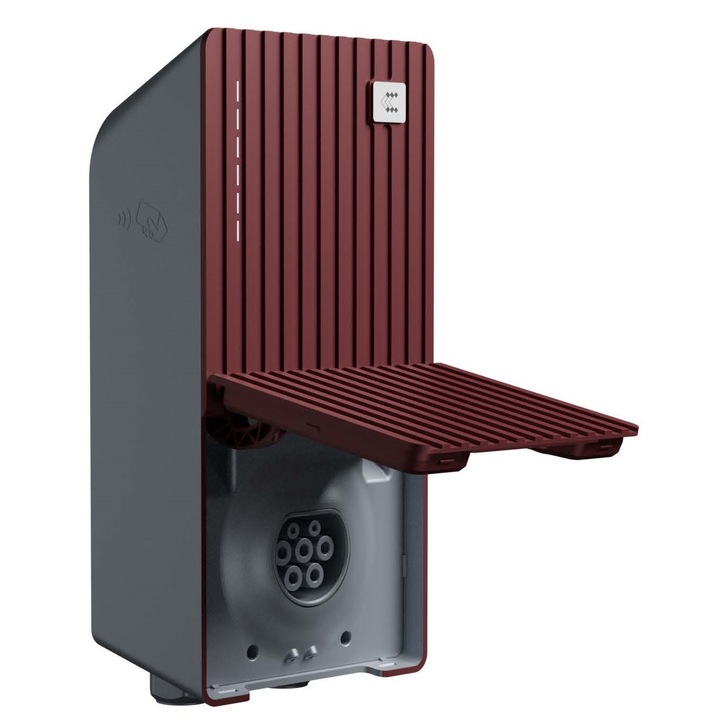 Statie de incarcare autovehicule electrice TeltoCharge 22 KW Type 2, Socket