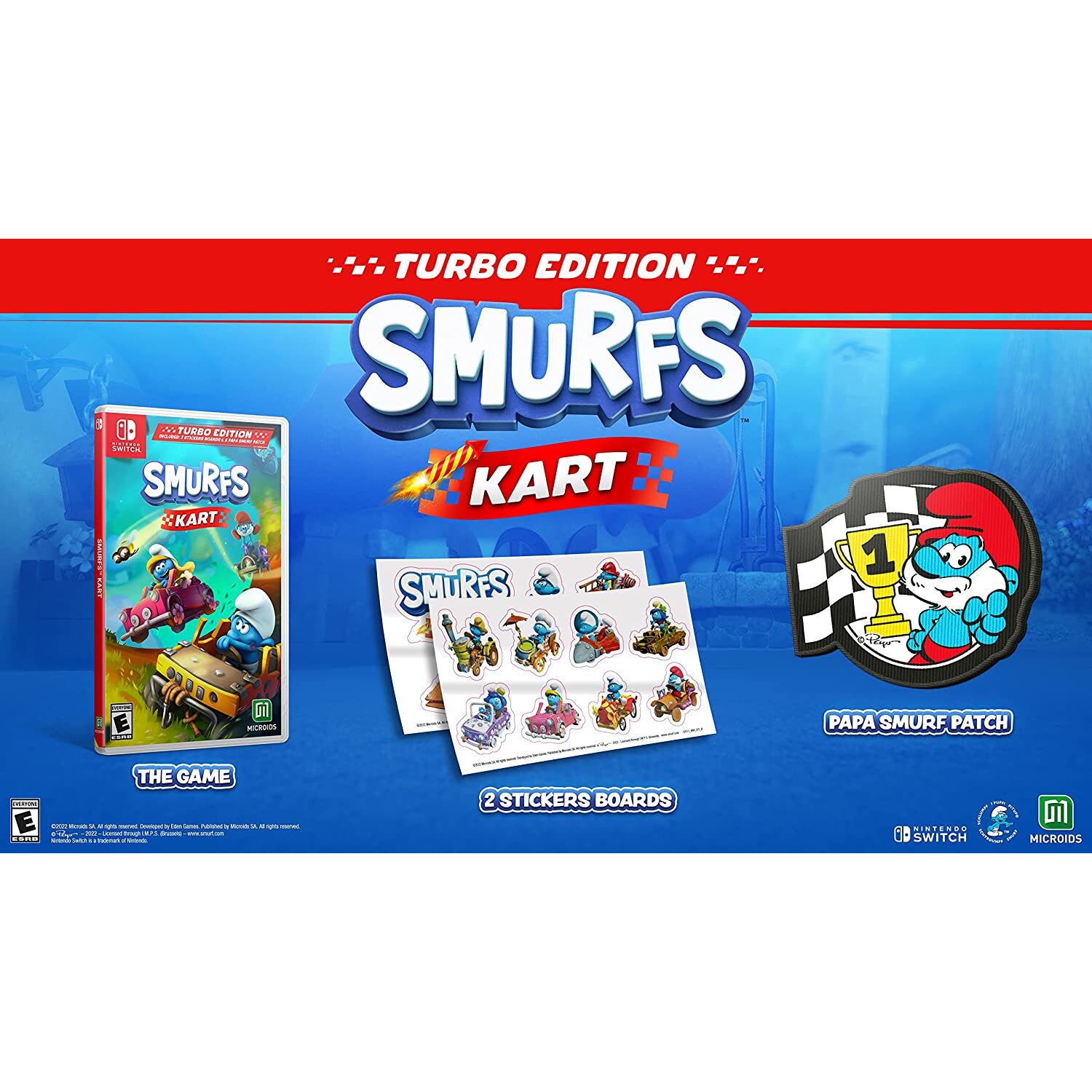 Joc Smurfs Kart Turbo Edition Pentru Nintendo Switch - eMAG.ro