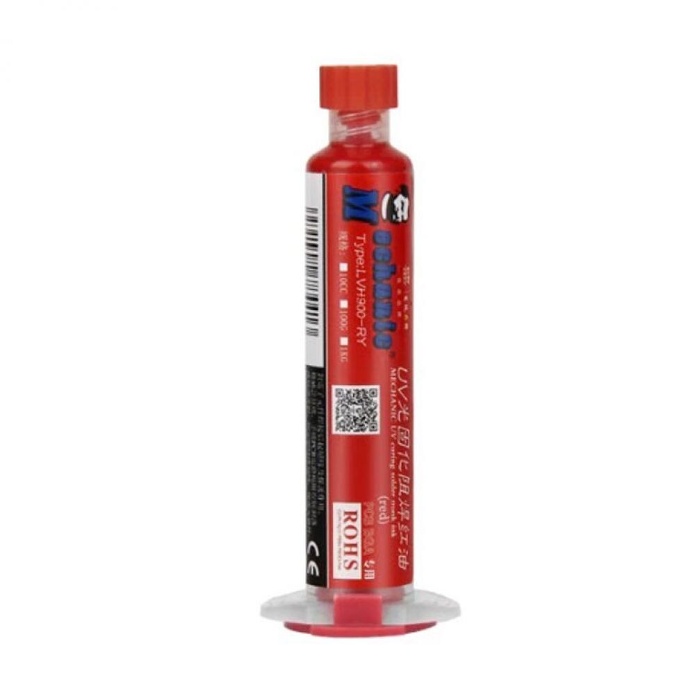 Cerneala, vopsea cu intarire UV Mechanic UVH900-HY 10g pentru BGA, PCB ...