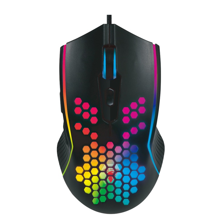 Оптична жична мишка Jedel GM1160, Gaming, черна