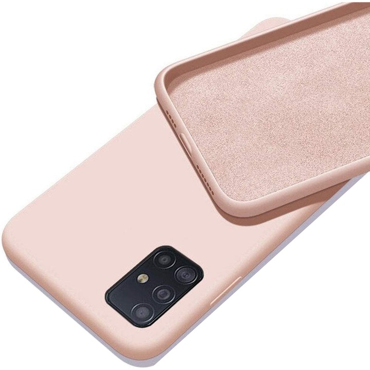 Cellect Premium szilikon tok, iPhone 14 Pro Max, Puder