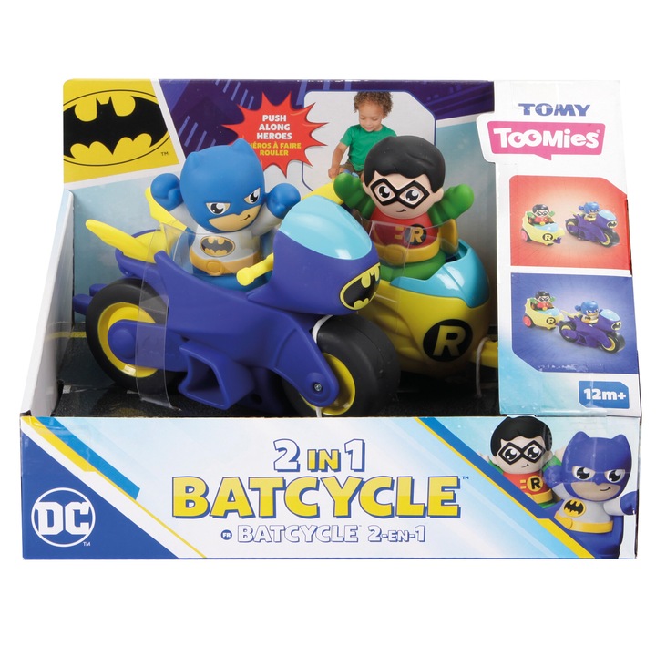 Tomy interaktív játék - Batcicleta 2 az 1-ben