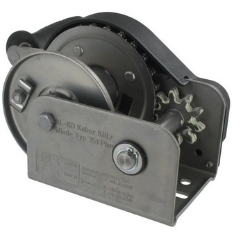 Troliu manual Al-Ko 351 Plus, cu frana, 350 kg, neechipat Troliu manual Al-Ko 351 Plus, cu frana, 350 kg, neechipat