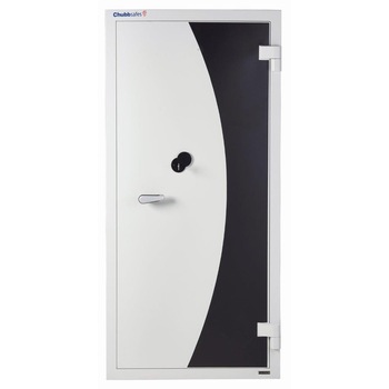 Dulap certificat antifoc, documente si media, model DOC 320 KL CHUBB, 1559x759x605 mm, alb Dulap certificat antifoc, documente si media, model DOC 320 KL CHUBB, 1559x759x605 mm, alb
