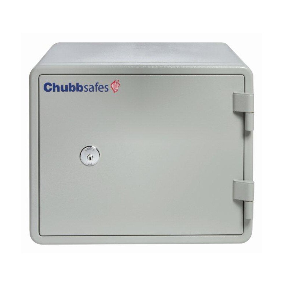 Seif business cu certificare antifoc, sistem mecanic, model EX 25 KL CHUBB, 328x424x448 mm, alb