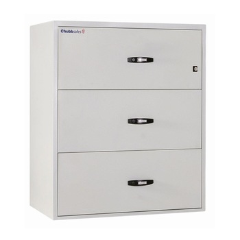Dulap tip seif certificat antifoc, model 1H FF LAT KL 60-3 CHUBB, 1147x964x586 mm, alb Dulap tip seif certificat antifoc, model 1H FF LAT KL 60-3 CHUBB, 1147x964x586 mm, alb