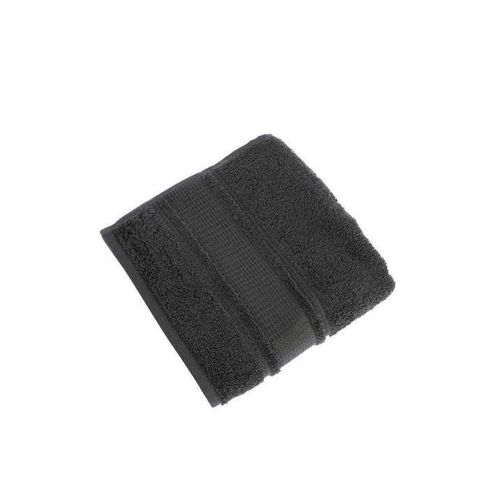 Prosop de baie Colourist, Bumbac 100%, 50×90 cm, Verde inchis