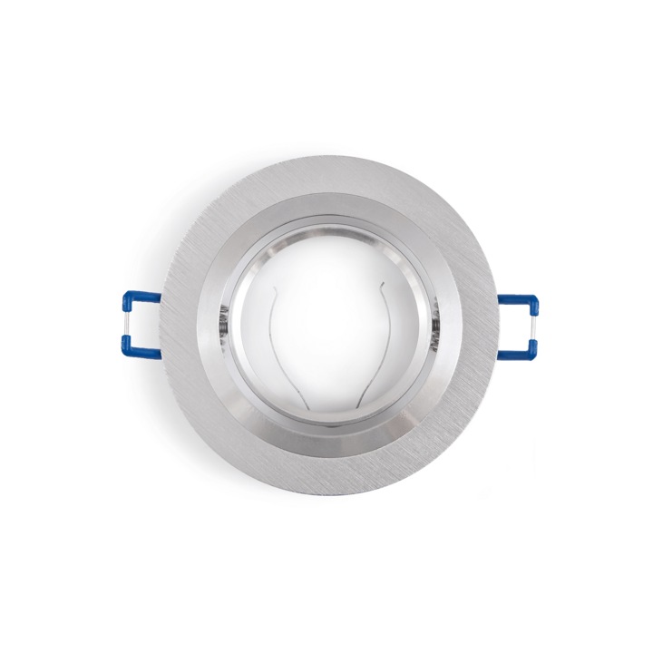Spot LED cu halogen Koloreno, Almo, Aluminiu, Argintiu