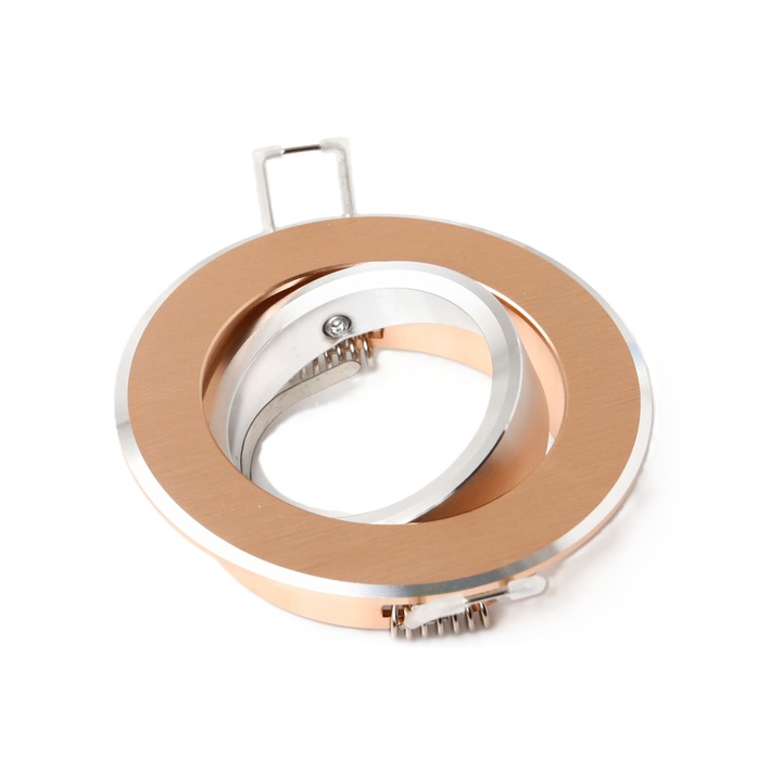 Spot LED cu halogen Sanico, Almo, Aluminiu, Auriu