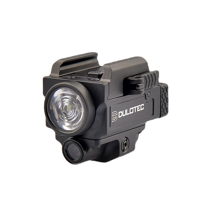 Lanterna Dulotec G3, sub cilindru, indicator tinta laser, verde, picatinny