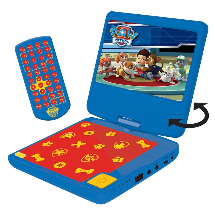 Player portabil, Lexibook, 7 inch, Multicolor