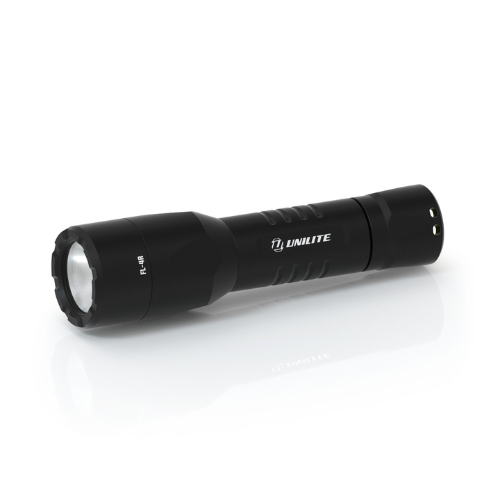 Lanterna Unilite FL-4R, 450 lm, Negru