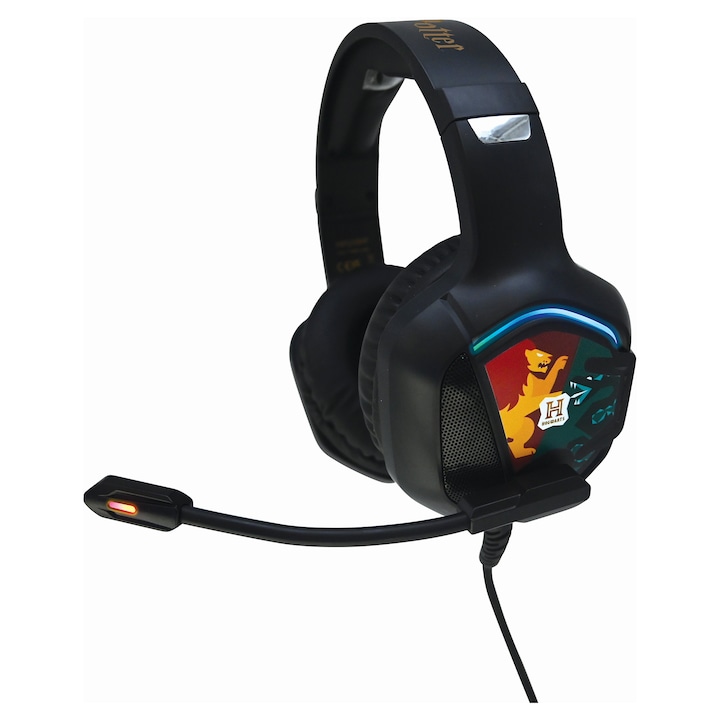Casti Wireless On-Ear Rebeltec Viral, Negru, Interval de Frecventa 20 Hz - 20 kHz, 113 dB, Comenzi pe Casca