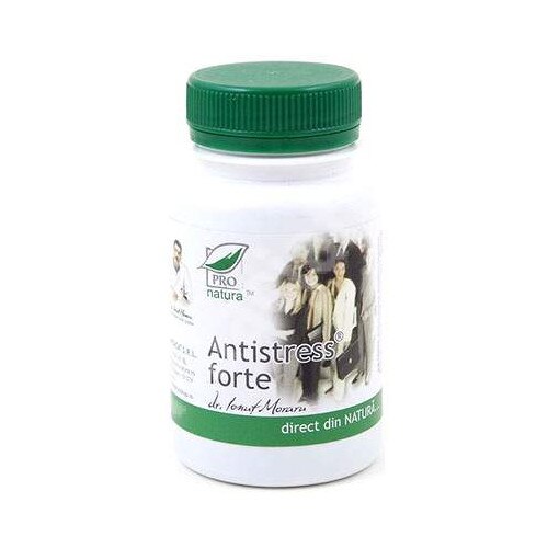 Supliment Natural Antistress Forte, 60 capsule, Pro Natura
