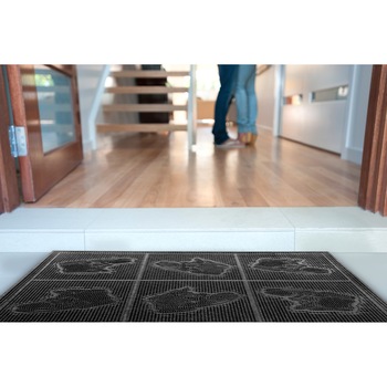 Covoras intrare cauciuc Vanora, 40x60cm, model bocancei Covoras intrare cauciuc Vanora, 40x60cm, model bocancei