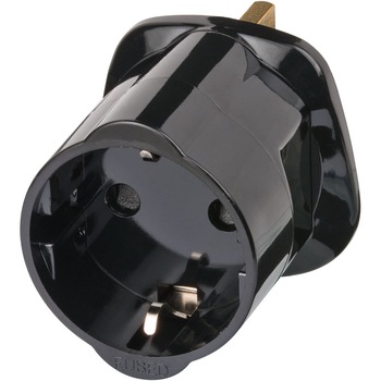 Adaptor priza de voiaj EU-GB, protectie copii, siguranta 13A, Brennenstuhl Adaptor priza de voiaj EU-GB, protectie copii, siguranta 13A, Brennenstuhl