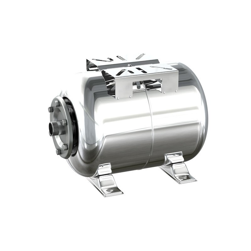 Vas de expansiune Aquaplanet 24 litri, orizontal, otel inoxidabil