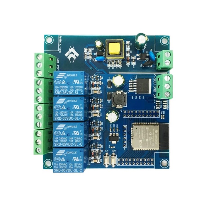 Модул 4 релета, ESP32