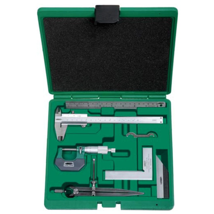 Set scule de masurat si control Insize, 6 piese