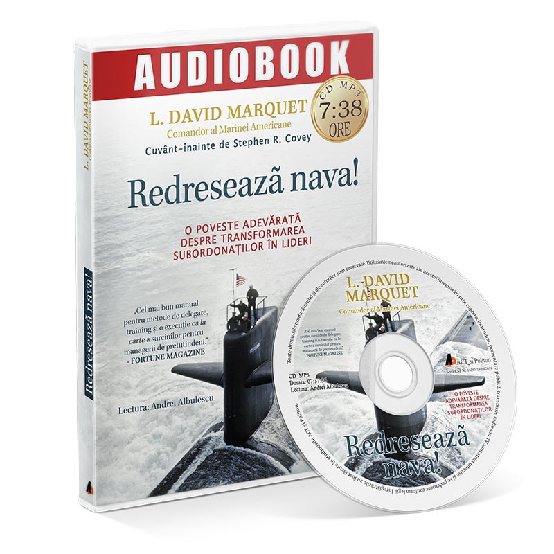 Redreseaza nava!; L. David Marquet - Audiobook