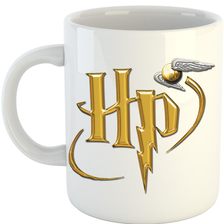 Cana Harry Potter UK Logo Spirit Fly Mark Golden, alba, 330 ml