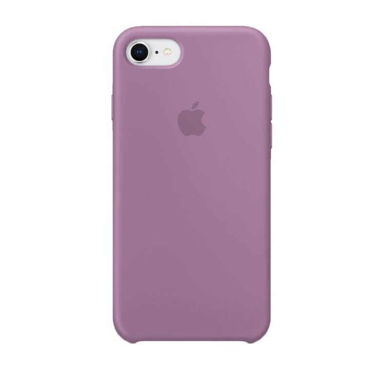 Силиконов Кейс Apple за iPhone 7, Удароустойчив, Лавандула