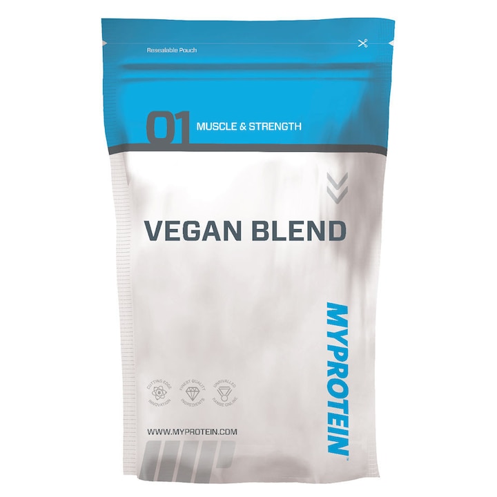Concentrat Proteic, Myprotein Vegan Blend, 2.5kg, unflavored