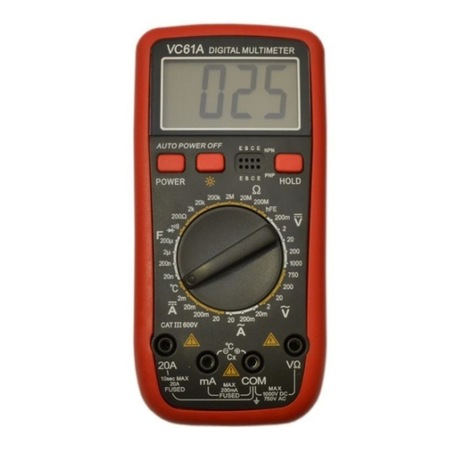 Multimetru Digital Vc61a Lcd 10 Functii Emag Ro