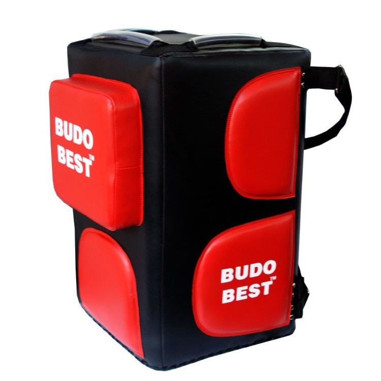 Perna pentru piept Tenkka * Negru/Rosu * Piele Artificiala