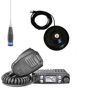 Kit statie radio CB Avanti Micro *PRO-VERSION* + Antena Radio ML 145 + baza magnetica Kit statie radio CB Avanti Micro *PRO-VERSION* + Antena Radio ML 145 + baza magnetica