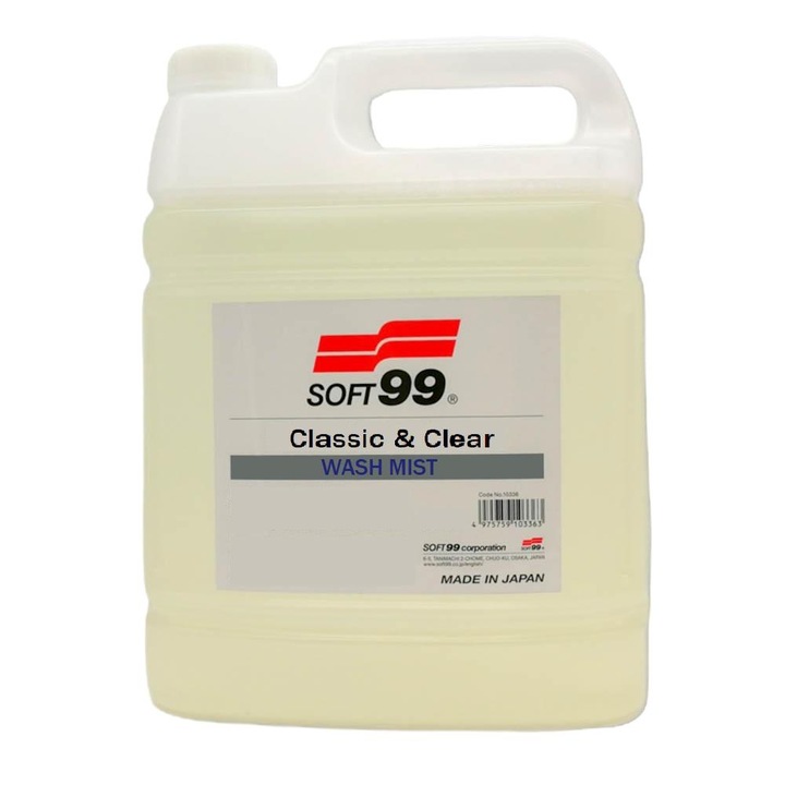 Почистващ препарат за интериор на автомобил, Soft99, Wash Mist, 4L