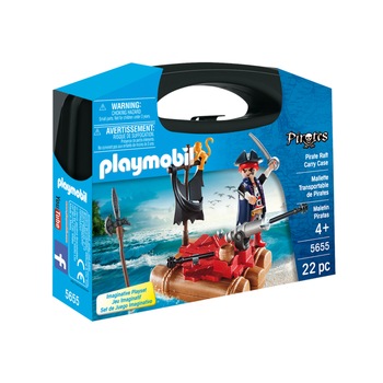 Playmobil Pirates Carry Case - Pluta piratilor Playmobil Pirates Carry Case - Pluta piratilor