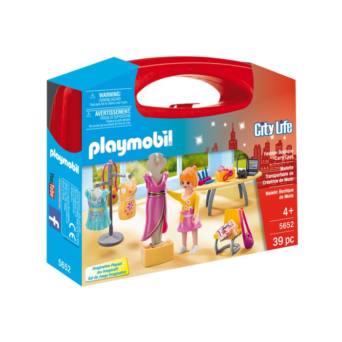 Joc Playmobil Carry Case, Butic cu haine