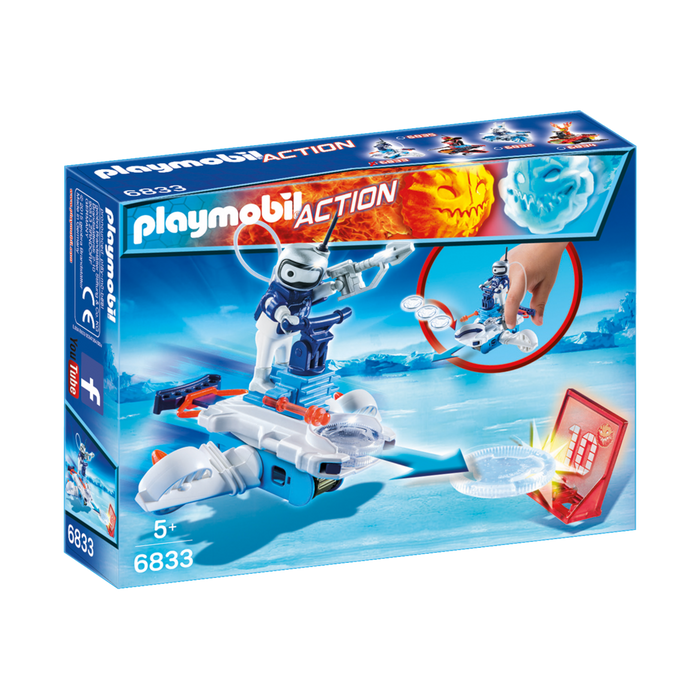 Playmobil Action - Icebot si lansator de discuri