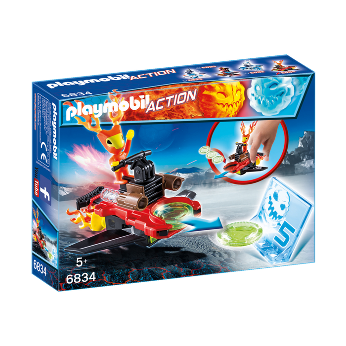 Playmobil Action - Sparky si lansator de discuri