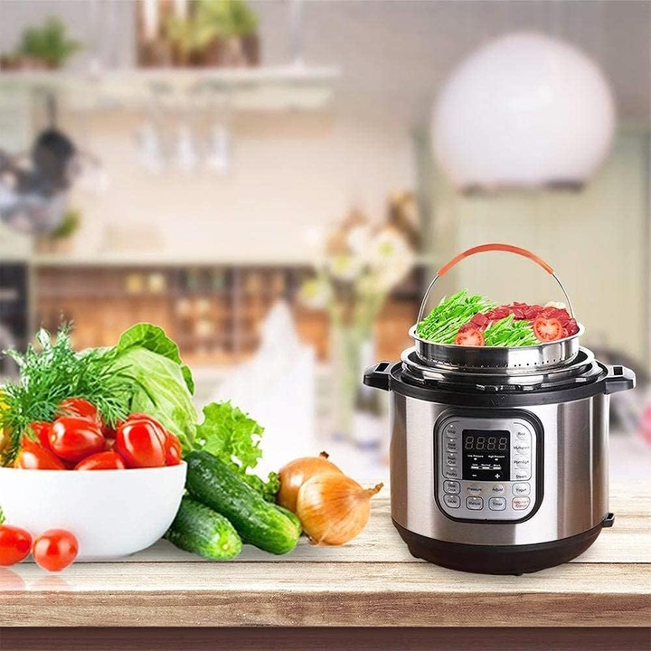 Sita pentru aburi, ComResi®, Inox, 6L, Argintiu