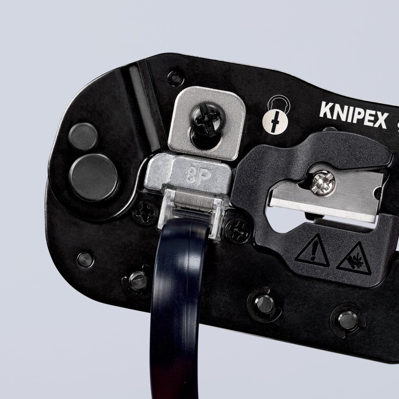 Knipex 97 51 10 - crimpadora para terminales western rj11/12/45