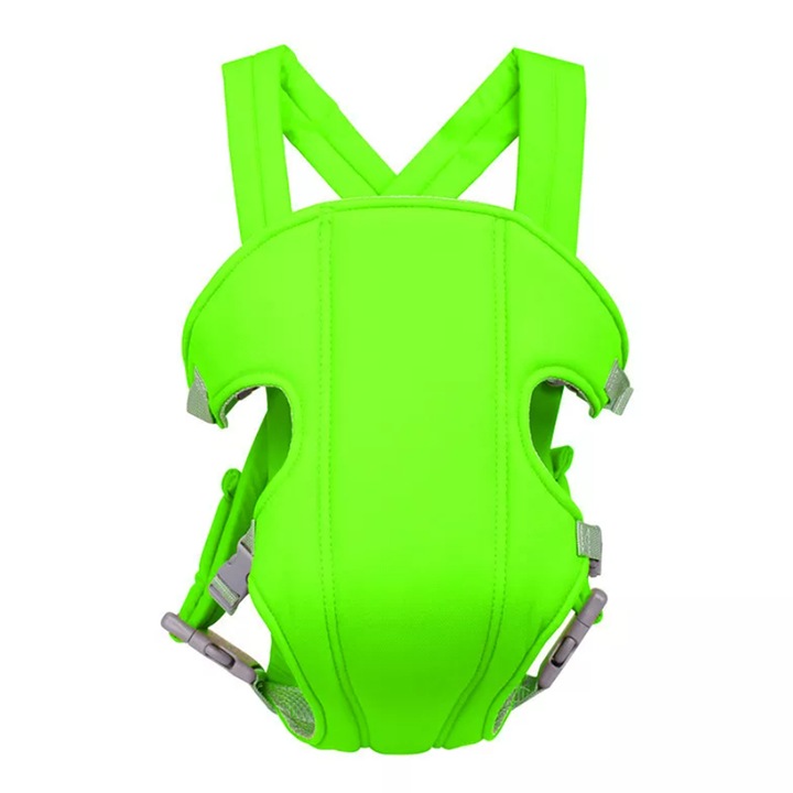 Marsupiu multifunctional, port bebe, marime universala, verde, EFAYN