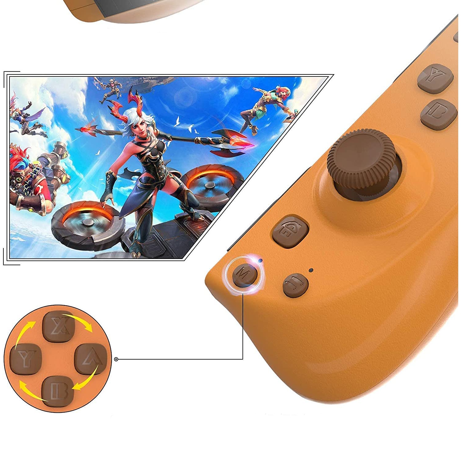 Set 2 Controllere PowerLead C25 pentru Nintendo Switch/ Switch Lite