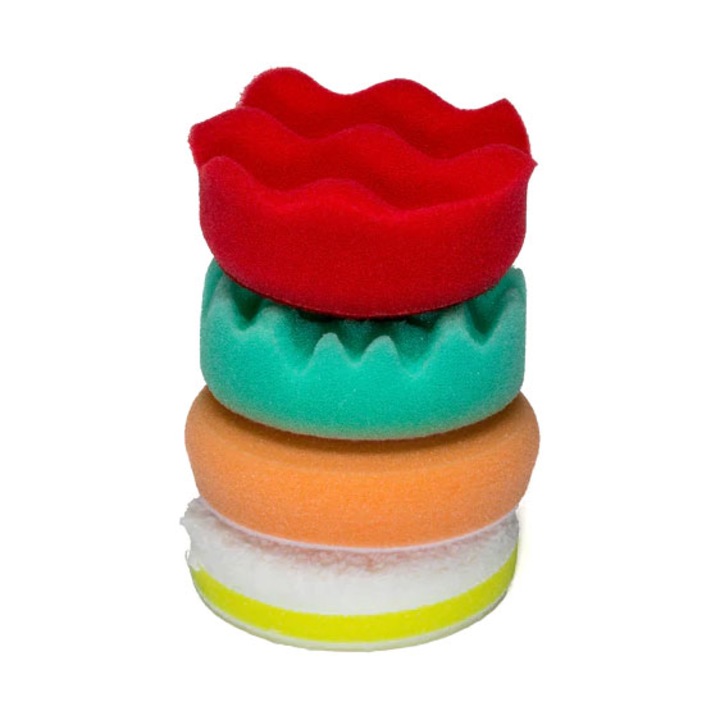 4 db polírozókorong készlet, Dodo Juice, 8 mm, Multicolor