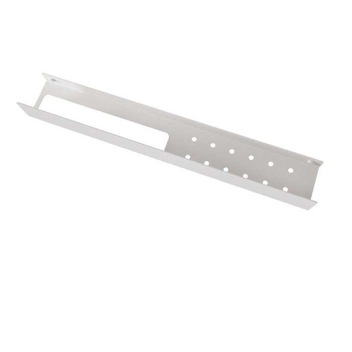 Raft pentru baie, Dabstory, 100x9x8 cm, Alb