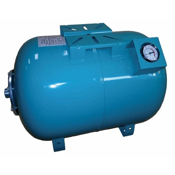 Rezervor orizontal Omnigena pentru hidrofor, capacitate 50 litri, manometru Rezervor orizontal Omnigena pentru hidrofor, capacitate 50 litri, manometru